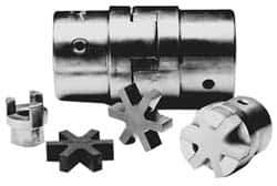 Boston Gear - 1-3/4" Max Bore Diam, FC38 Coupling Size, Flexible Half Coupling - 3-3/4" OD, 6.32" OAL, Steel - All Tool & Supply