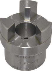 Boston Gear - 5/8" Max Bore Diam, FC15 Coupling Size, Flexible Half Coupling - 1-1/2" OD, 2.76" OAL, Steel - All Tool & Supply