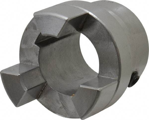 Boston Gear - 7/8" Max Bore Diam, FC15 Coupling Size, Flexible Half Coupling - 1-1/2" OD, 2.76" OAL, Steel - All Tool & Supply