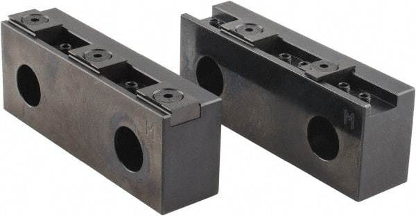 Mitee-Bite - 37.59mm High x 100mm Long x 25.4mm Wide Jaw Set - For Use with Mitee-Bite TalonGrips - All Tool & Supply