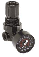 Norgren - 1/4" Miniature General Purpose Regulator with Gauge - All Tool & Supply