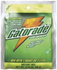 Gatorade - 2.12 oz Pack Lemon-Lime Activity Drink - Powdered, Yields 1 Qt - All Tool & Supply