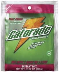 Gatorade - 2.12 oz Pack Fruit Punch Activity Drink - Powdered, Yields 1 Qt - All Tool & Supply