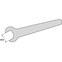 Kennametal - 9mm Open End Wrench for Indexable Tools - Series Erickson - All Tool & Supply