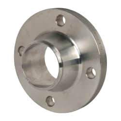 Value Collection - 3" Pipe, 7-1/2" OD, Stainless Steel, Weld Neck Pipe Flange - 6" Across Bolt Hole Centers, 3/4" Bolt Hole, 150 psi, Grades 304 & 304L - All Tool & Supply