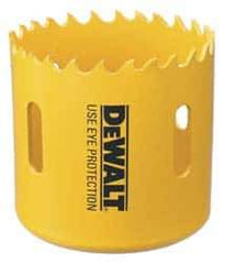 DeWALT - 1-1/8" Diam, 1-1/2" Cutting Depth, Hole Saw - Bi-Metal Saw, Toothed Edge - All Tool & Supply