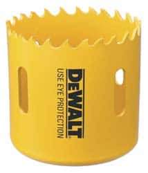 DeWALT - 2-7/8" Diam, 1-7/8" Cutting Depth, Hole Saw - Bi-Metal Saw, Toothed Edge - All Tool & Supply