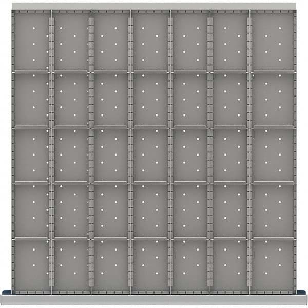 LISTA - 35-Compartment Drawer Divider Layout for 3.15" High Drawers - All Tool & Supply