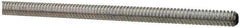 Made in USA - #4-40 UNC (Coarse), 2' Long, Low Carbon Steel Threaded Rod - Zinc-Plated Finish, Right Hand Thread - All Tool & Supply