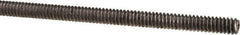 Made in USA - #4-40 UNC (Coarse), 3' Long, Low Carbon Steel Threaded Rod - Oil Finish Finish, Right Hand Thread - All Tool & Supply