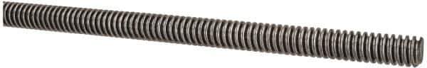 Keystone Threaded Products - 3/8-12 Acme, 3' Long, Low Carbon Steel General Purpose Acme Threaded Rod - Oil Finish Finish, Right Hand Thread, 2G Fit - All Tool & Supply