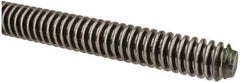 Keystone Threaded Products - 3/4-6 Acme, 6' Long, Alloy Steel General Purpose Acme Threaded Rod - Oil Finish Finish, Right Hand Thread, 2G Fit - All Tool & Supply