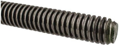 Keystone Threaded Products - 1-5 Acme, 6' Long, Alloy Steel General Purpose Acme Threaded Rod - Oil Finish Finish, Right Hand Thread, 2G Fit - All Tool & Supply