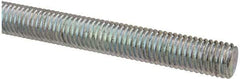 Value Collection - M10x1.5 UNC (Coarse), 1m Long, Steel Metric Threaded Rod - Zinc-Plated Finish, Right Hand Thread - All Tool & Supply