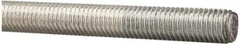 Value Collection - M12x1.75 UNC (Coarse), 1m Long, Steel Metric Threaded Rod - Zinc-Plated Finish, Right Hand Thread - All Tool & Supply