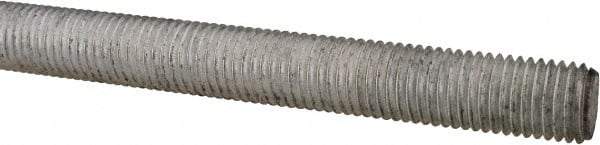 Value Collection - M16x2 UNC (Coarse), 1m Long, Steel Metric Threaded Rod - Zinc-Plated Finish, Right Hand Thread - All Tool & Supply