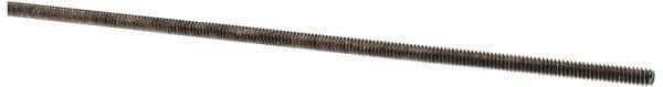 Made in USA - #4-40 UNC (Coarse), 3' Long, Stainless Steel Threaded Rod - Right Hand Thread - All Tool & Supply