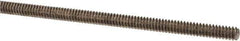 Made in USA - #6-32 UNC (Coarse), 3' Long, Stainless Steel Threaded Rod - Right Hand Thread - All Tool & Supply