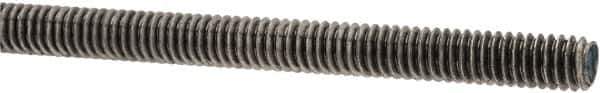 Made in USA - #8-32 UNC (Coarse), 3' Long, Stainless Steel Threaded Rod - Right Hand Thread - All Tool & Supply