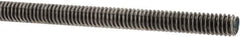 Made in USA - #8-32 UNC (Coarse), 3' Long, Stainless Steel Threaded Rod - Right Hand Thread - All Tool & Supply