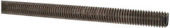 Made in USA - 7/16-14 UNC (Coarse), 3' Long, Stainless Steel Threaded Rod - Right Hand Thread - All Tool & Supply