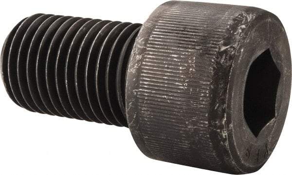 Value Collection - 1-1/2 - 6 UNC Hex Socket Drive, Socket Cap Screw - Alloy Steel, Black Oxide Finish, Fully Threaded, 2-1/2" Length Under Head - All Tool & Supply