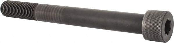 Value Collection - 1-1/2 - 6 UNC Hex Socket Drive, Socket Cap Screw - Alloy Steel, Black Oxide Finish, Partially Threaded, 14" Length Under Head - All Tool & Supply