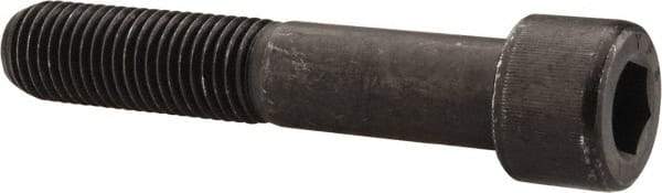 Value Collection - 1-1/2 - 12 UNF Hex Socket Drive, Socket Cap Screw - Alloy Steel, Black Oxide Finish, Partially Threaded, 8" Length Under Head - All Tool & Supply