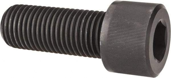 Value Collection - 1-3/4 - 5 UNC Hex Socket Drive, Socket Cap Screw - Alloy Steel, Black Oxide Finish, Fully Threaded, 4-1/2" Length Under Head - All Tool & Supply