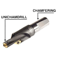 Iscar - Series ChamRing, 25mm Overall Diam, 97.4mm OAL Drilling Chamfer Ring - XCGT 06... Insert - All Tool & Supply