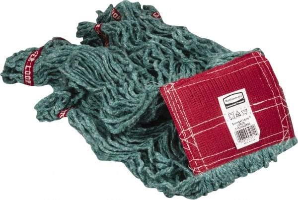 Rubbermaid - 5" Red Head Band, Large Blended Fiber Loop End Mop Head - 4 Ply, Use for General Purpose - All Tool & Supply