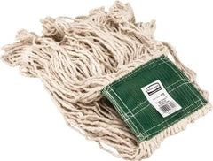 Rubbermaid - 5" Green Head Band, Medium Cotton Loop End Mop Head - 4 Ply, Use for General Purpose - All Tool & Supply