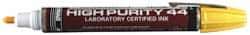 Dykem - Yellow Oil-Based Paint Marker - Broad Tip, TEC Certified Ink - All Tool & Supply