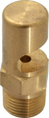 Bete Fog Nozzle - 3/8" Pipe, 145° Spray Angle, Brass, Extra Wide Fan Nozzle - Male Connection, 9.49 Gal per min at 100 psi, 3/16" Orifice Diam - All Tool & Supply