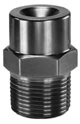 Bete Fog Nozzle - 1/8" Pipe, 90° Spray Angle, Grade 303 Stainless Steel, Full Cone Nozzle - Male Connection, 0.77 Gal per min at 100 psi, 0.055" Orifice Diam - All Tool & Supply