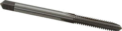 Interstate - #10-24 UNC H1 4-Flute Bright Finish High Speed Steel Straight Flute Standard Hand Tap - All Tool & Supply