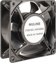 Value Collection - 115 Volts, AC, 105 CFM, Square Tube Axial Fan - 0.25 Amp Rating, 2,600 to 3,100 RPM, 4.7" High x 4.7" Wide x 1-1/2" Deep - All Tool & Supply