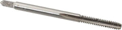 Interstate - #6-32 UNC, 3 Flute, Bottoming, Plug & Taper, Bright Finish, High Speed Steel Tap Set - All Tool & Supply