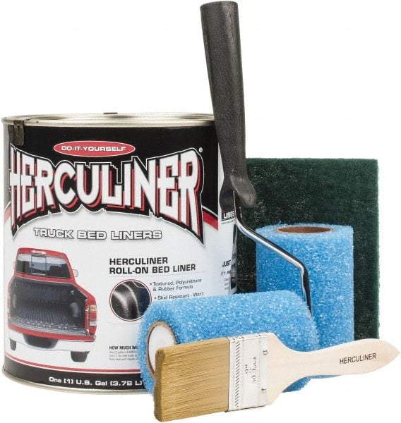HERCULINER - Black Polyurethane Protective Coating Cargo Liner - For Liner For All Makes - All Tool & Supply