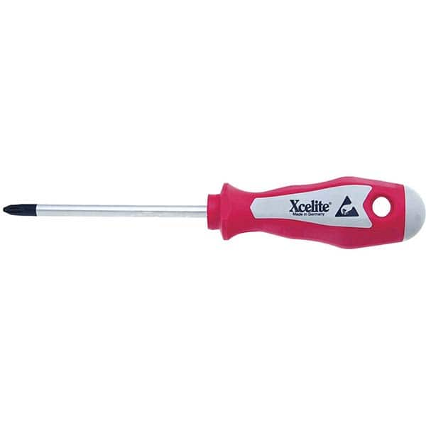 Xcelite - Phillips Screwdrivers Tool Type: Standard Phillips Handle Style/Material: Ergonomic - All Tool & Supply