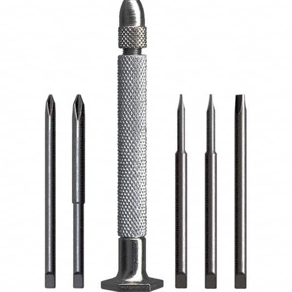 Moody Tools - Precision & Specialty Screwdrivers Type: Precision Phillips/Slotted Screwdriver Overall Length Range: 3" - 6.9" - All Tool & Supply