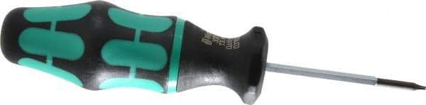 Wera - 1 Piece, 0.6 Max N/m, Torx Preset Torque Limiting Screwdriver - 7-1/2" OAL - All Tool & Supply