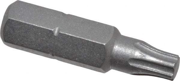 Wera - 1/4" Drive IP20 Torx Plus Screwdriver Bit - 1" OAL, Insert Bit - All Tool & Supply