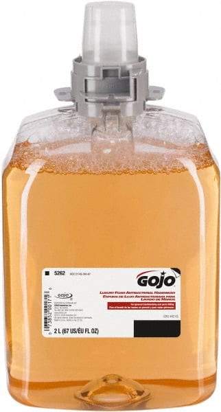 GOJO - 2 L Dispenser Refill Foam Hand Cleaner - Antibacterial, Orange (Color), Orange Blossom Scent - All Tool & Supply