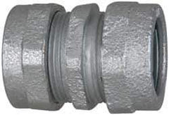 Cooper Crouse-Hinds - 3/4" Trade, Malleable Iron Compression Rigid/Intermediate (IMC) Conduit Coupling - Noninsulated - All Tool & Supply