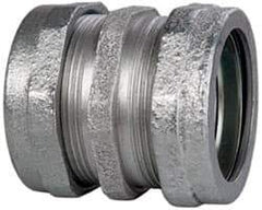 Cooper Crouse-Hinds - 1-1/2" Trade, Malleable Iron Compression Rigid/Intermediate (IMC) Conduit Coupling - Noninsulated - All Tool & Supply