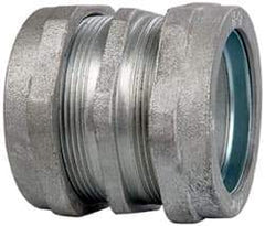 Cooper Crouse-Hinds - 2" Trade, Malleable Iron Compression Rigid/Intermediate (IMC) Conduit Coupling - Noninsulated - All Tool & Supply