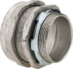 Cooper Crouse-Hinds - 2" Trade, Malleable Iron Compression Straight Rigid/Intermediate (IMC) Conduit Connector - Noninsulated - All Tool & Supply