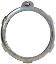 Cooper Crouse-Hinds - 2" Trade, Steel Threaded Rigid/Intermediate (IMC) Conduit Locknut - Noninsulated - All Tool & Supply