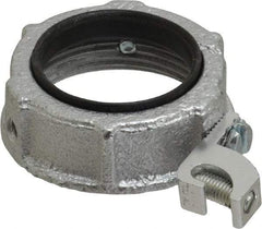 Cooper Crouse-Hinds - 1-1/2" Trade, Malleable Iron Threaded Rigid/Intermediate (IMC) Conduit Bushing - Partially Insulated - All Tool & Supply